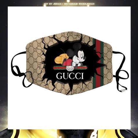 gucci mask with mickey mouse|gucci mask unisex sunglasses.